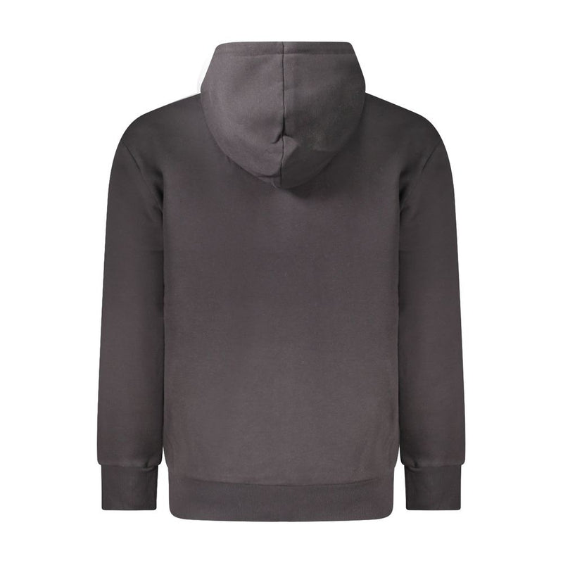 Timberland zwarte katoenen herensweater met capuchon en rits