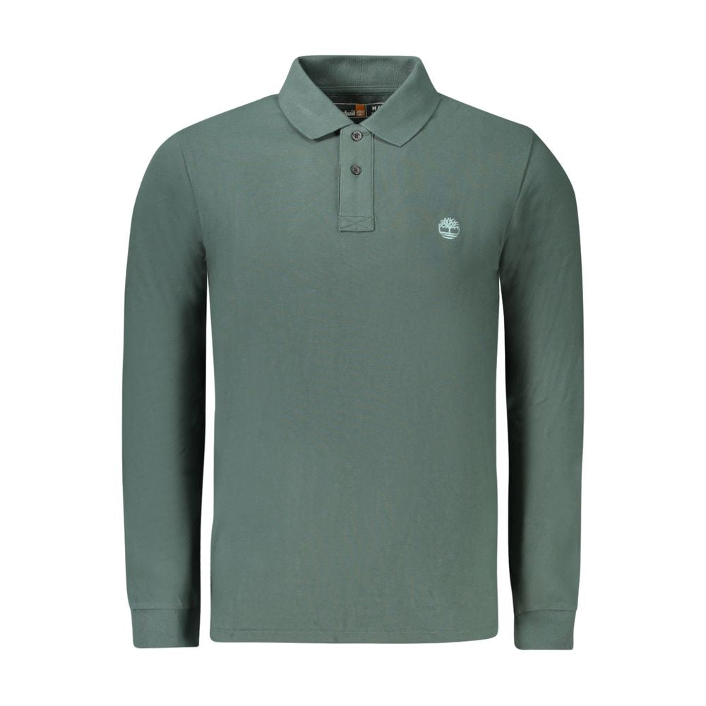 Polo homme en coton vert Timberland