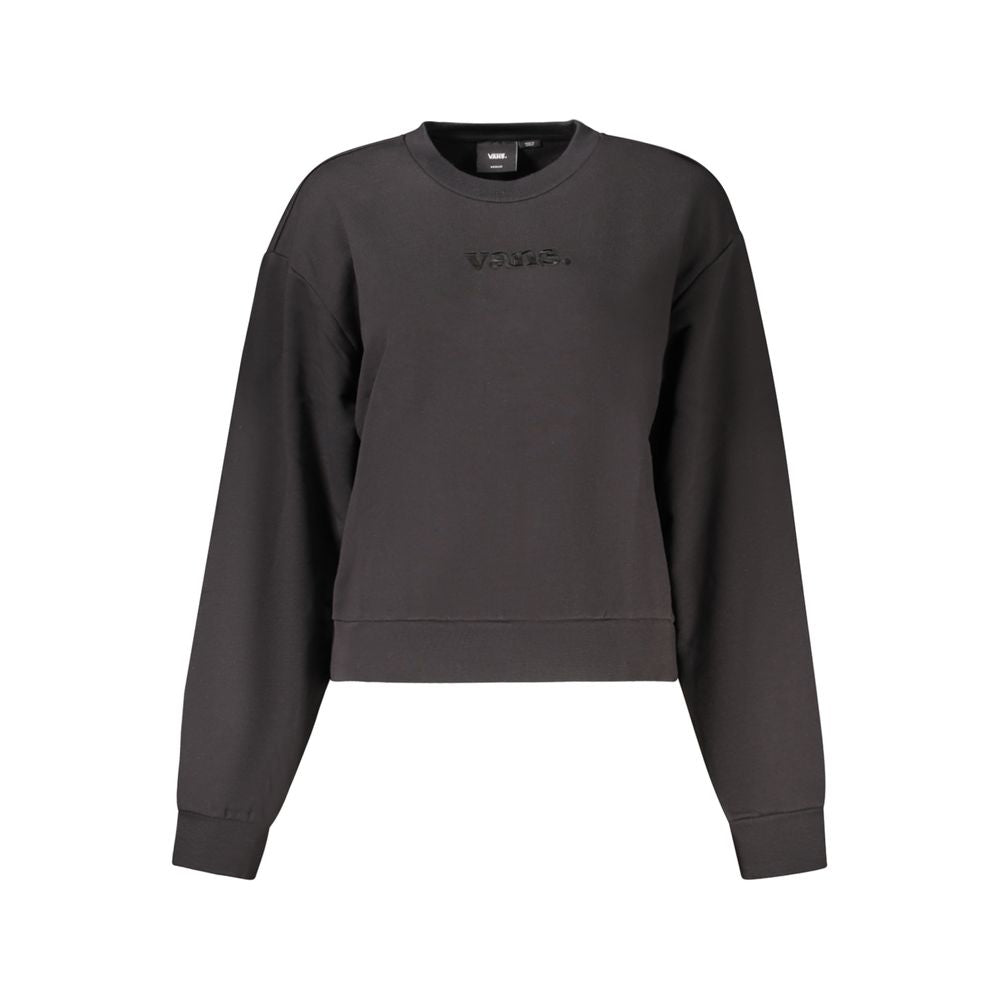 Vans Black Cotton Women Sweater - Confort et Style Inégalés