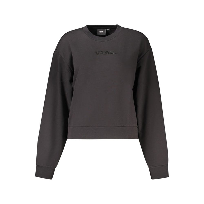 Vans Black Cotton Women Sweater - Confort et Style Inégalés