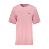 Vans Pink Cotton Women T-Shirt - Comfort and Iconic Style