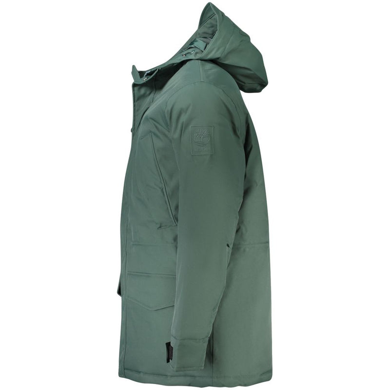 Timberland Verde Polyester Men's Jacket - Green Outdoor Layer
