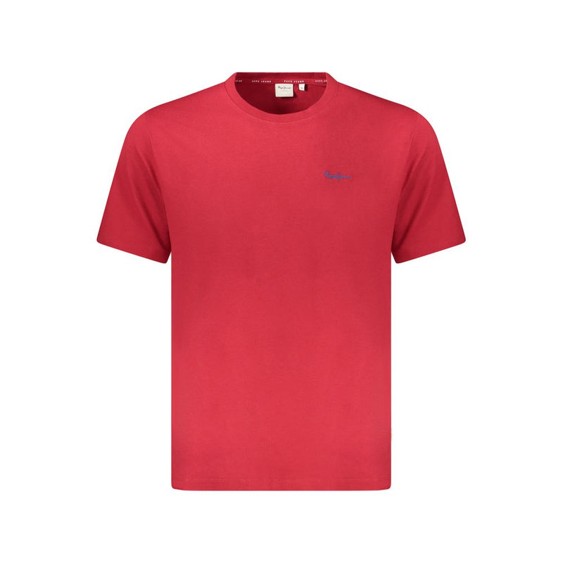 Pepe Jeans Rood Katoenen Heren T-Shirt