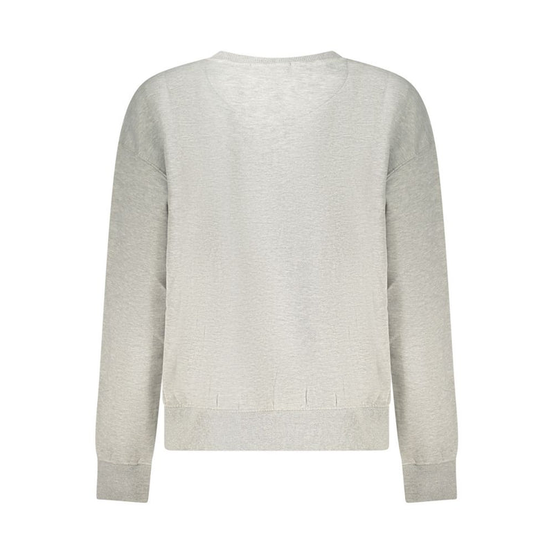Pepe Jeans Sweatshirt Femme en Coton Gris - Chic et Confortable