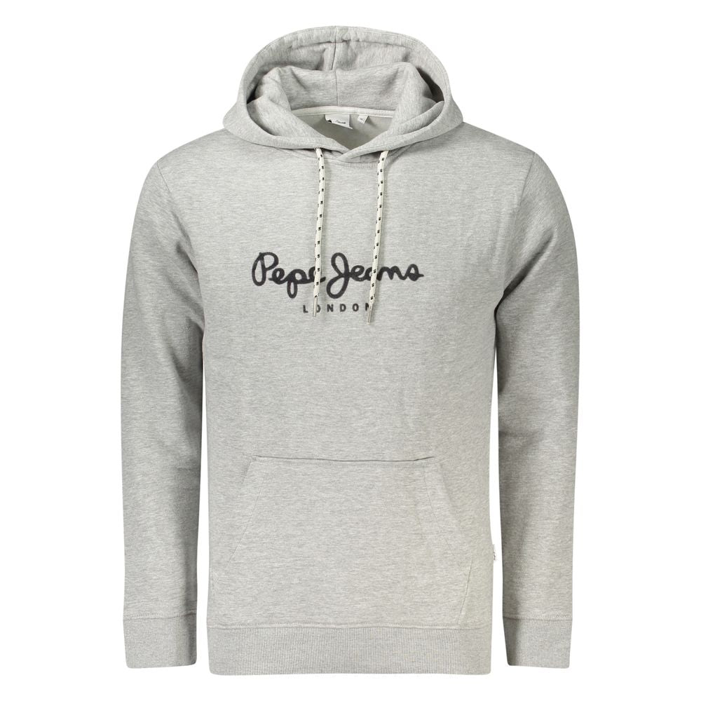 Sweat à Capuche Macbeth Pepe Jeans pour Homme en Coton Gris