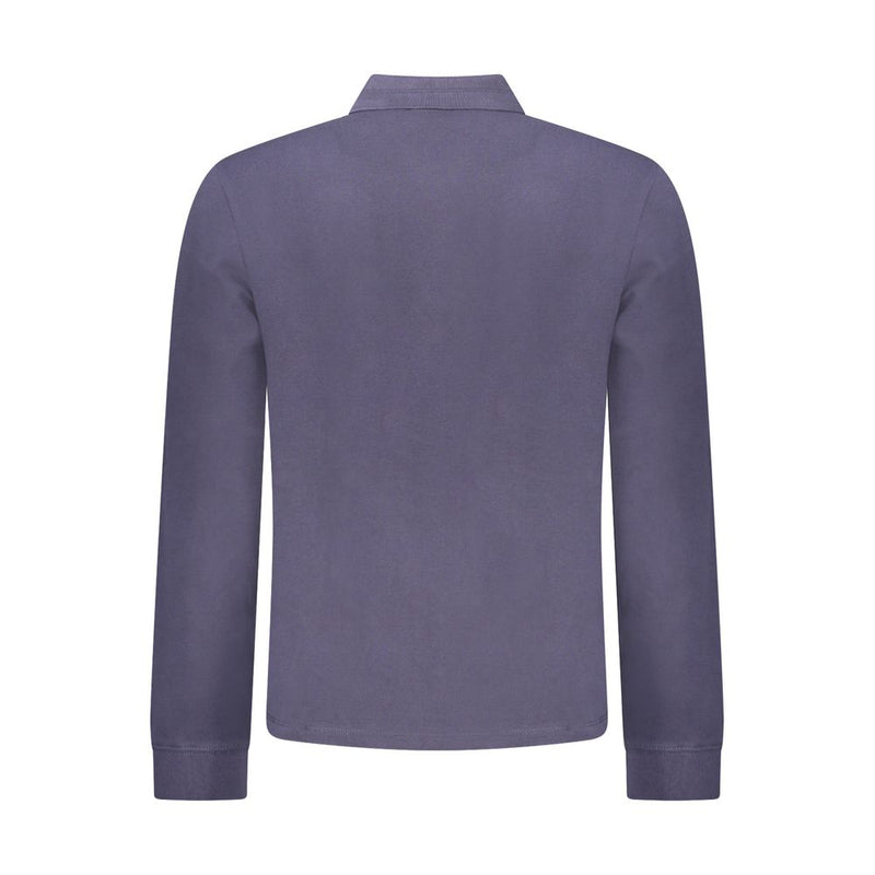 Napapijri Blue Cotton Men Polo Shirt