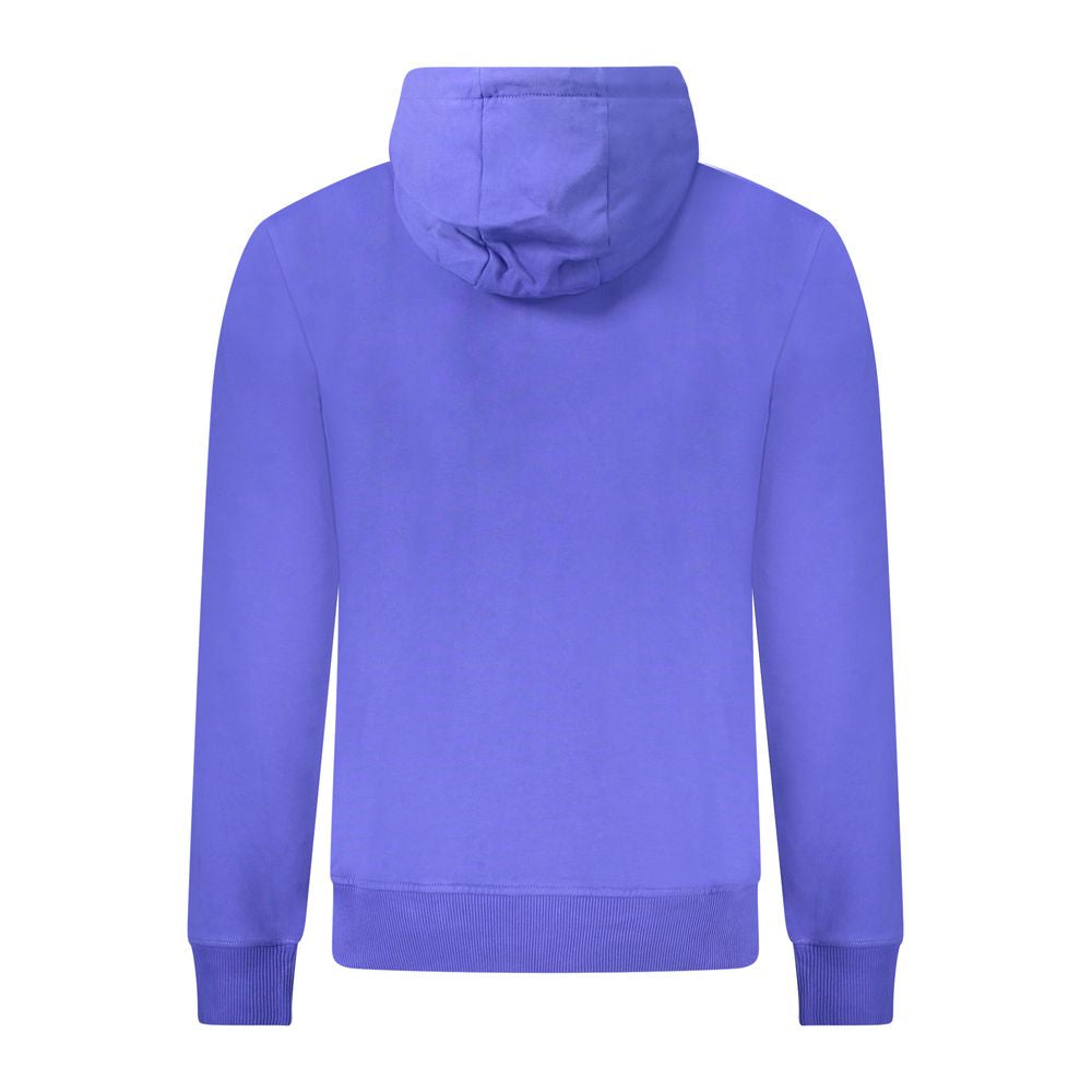 Napapijri Blue Cotton Men Sweater - Stylish Comfort