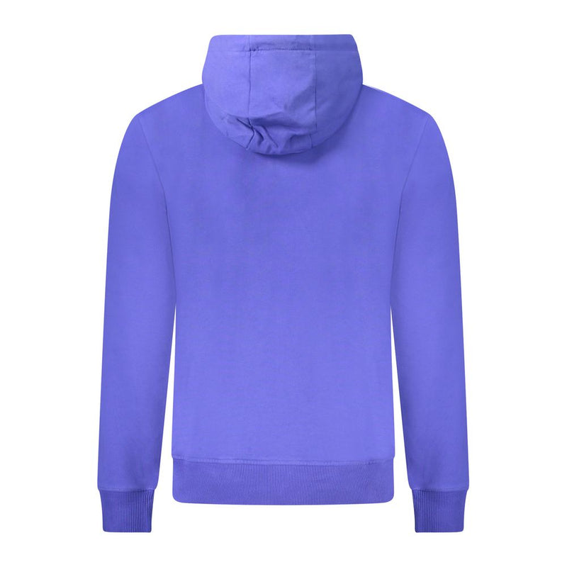 Napapijri Blue Cotton Men Sweater - Stylish and Comfortable