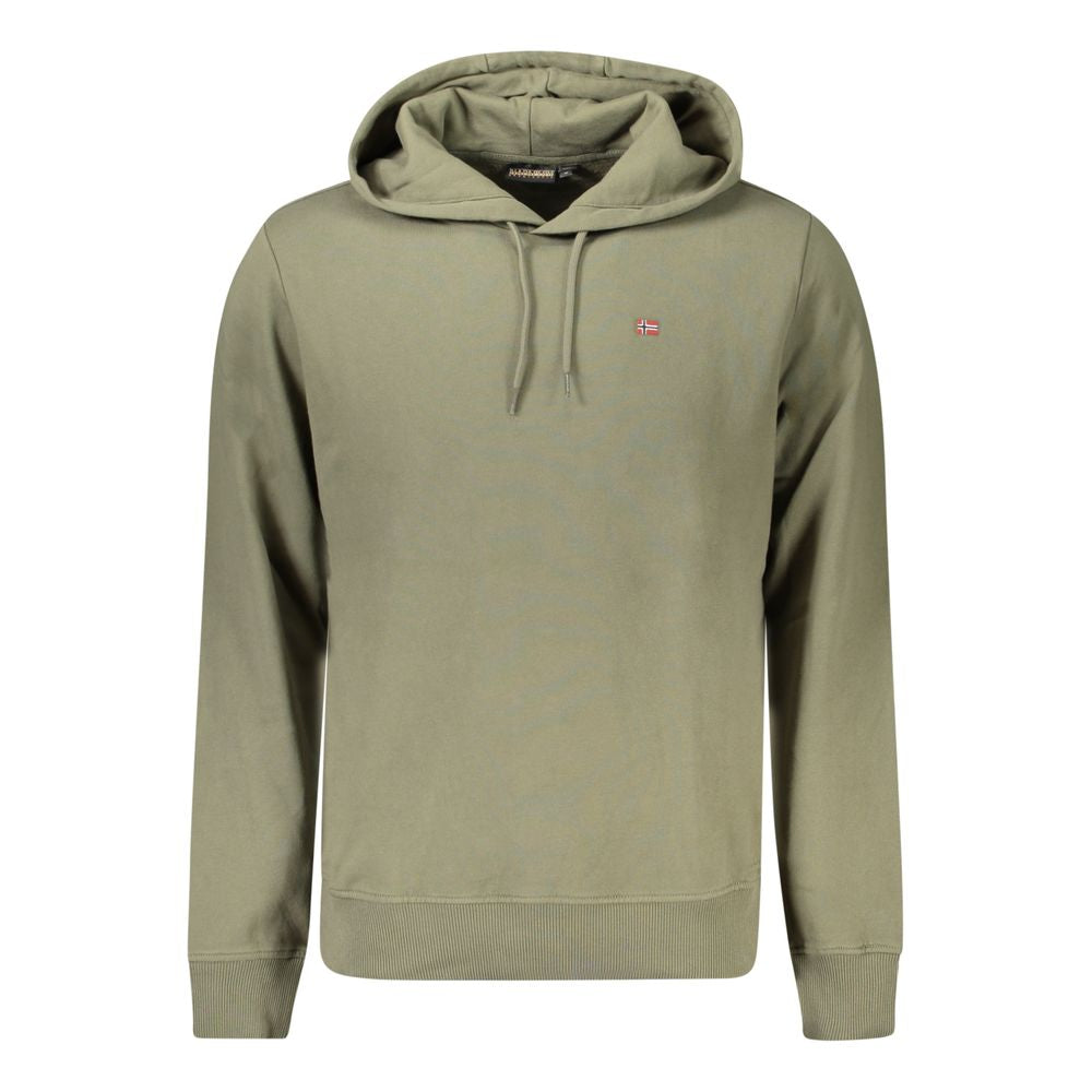 Napapijri Green Cotton Men Sweater - Stylish & Comfortable
