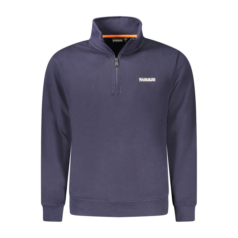Sweatshirt Napapijri en Coton Bleu pour Homme