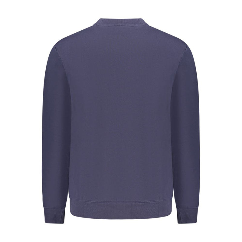 Napapijri Blue Cotton Men Sweater - Stylish Comfort