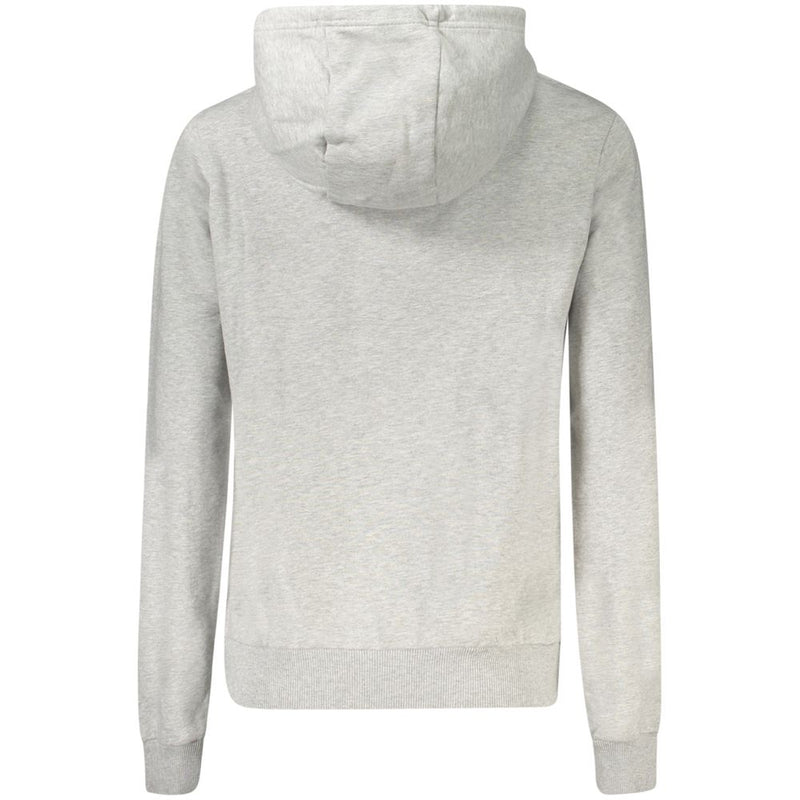 Napapijri Gray Cotton Women Sweater - Stylish and Comfortable