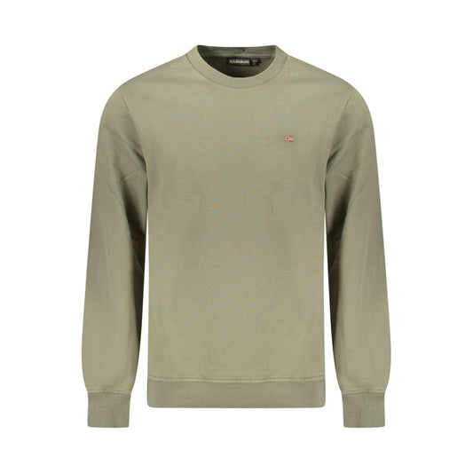 Napapijri Groene Katoenen Heren Sweater