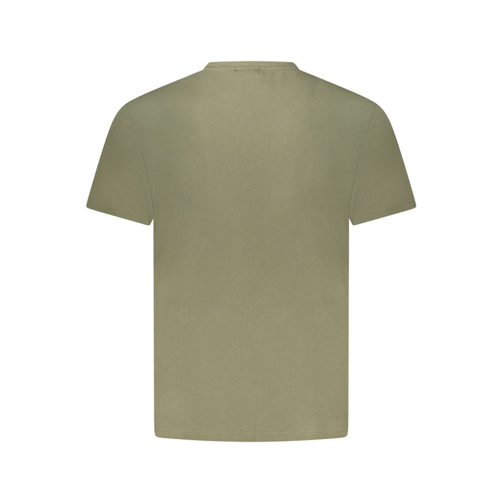 T-shirt Napapijri Vert en Coton pour Homme