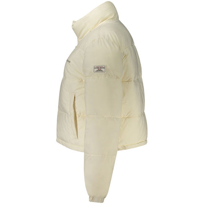 Guess Jeans White Polyester Women Jacket