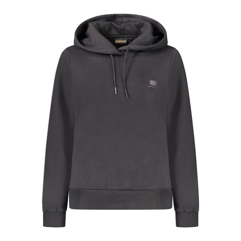 Napapijri Black Cotton Women Sweater - Urban Chic Essential