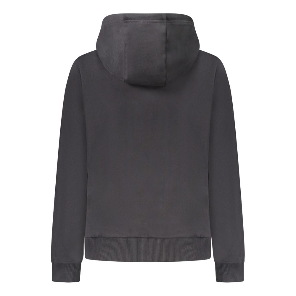 Napapijri Black Cotton Women Sweater - Urban Chic Essential