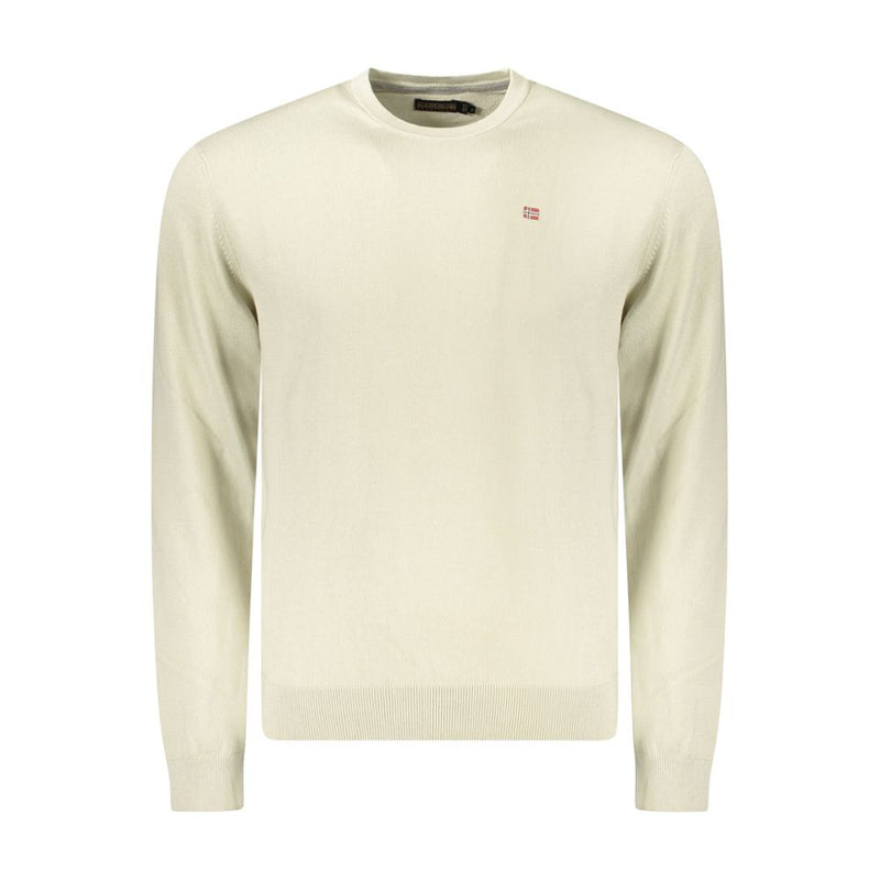 Napapijri beige katoenen herensweater