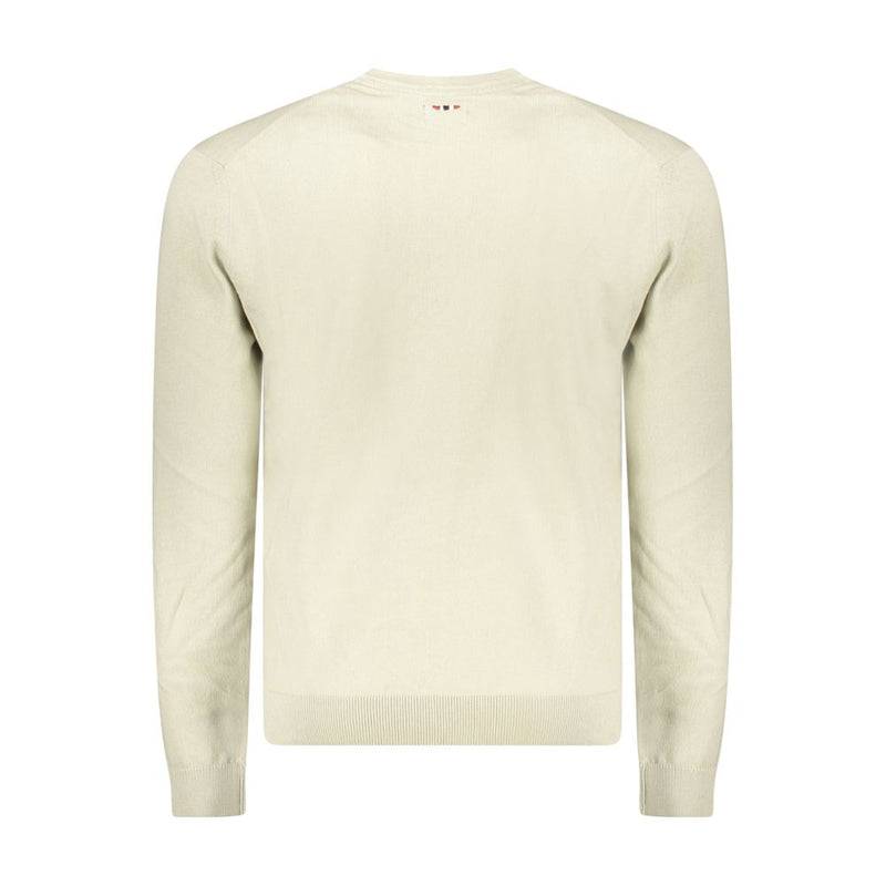 Napapijri beige katoenen herensweater