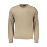 Pull en Laine Napapijri pour Hommes - Marron