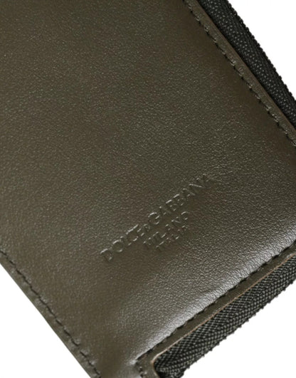 Dolce &amp; Gabbana Portemonnee met kaartsleuven voor dames, gemaakt van multicolor kalfsleer met logo.