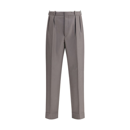 Pantalon en laine verte de Margiela