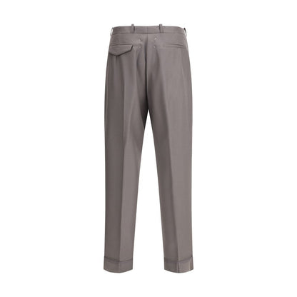 Pantalon en laine verte de Margiela