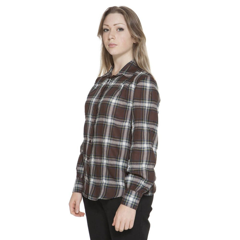Gant Brown Cotton Shirt - Slim Fit with Italian Collar