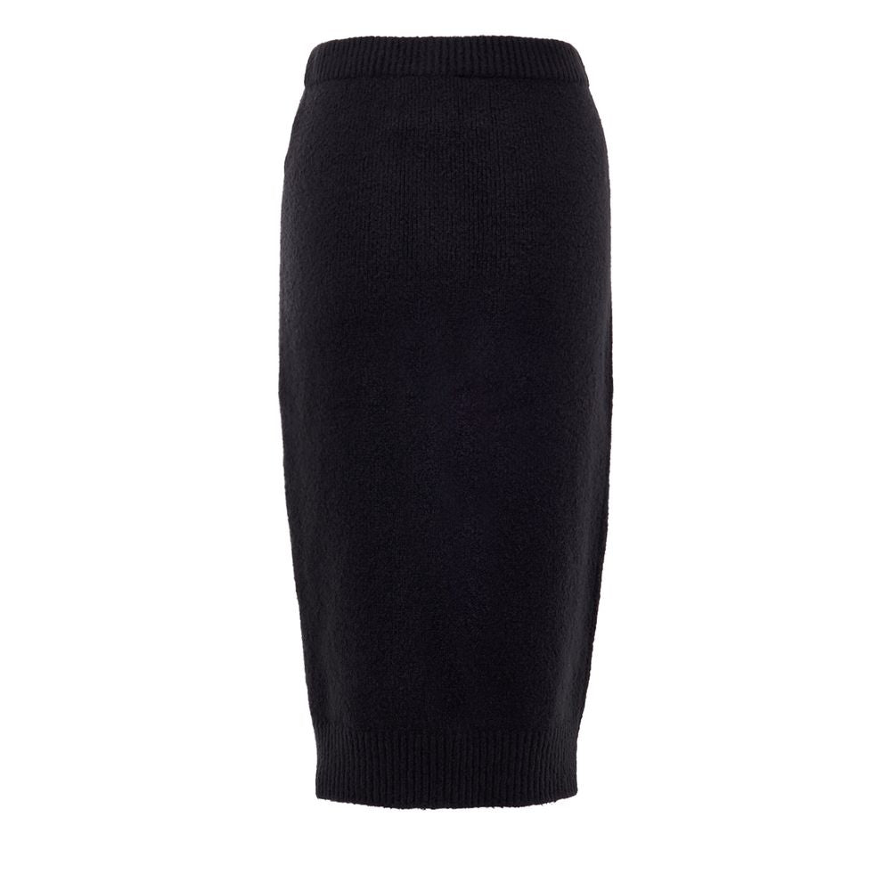 Tom Ford Black Cotton Skirt