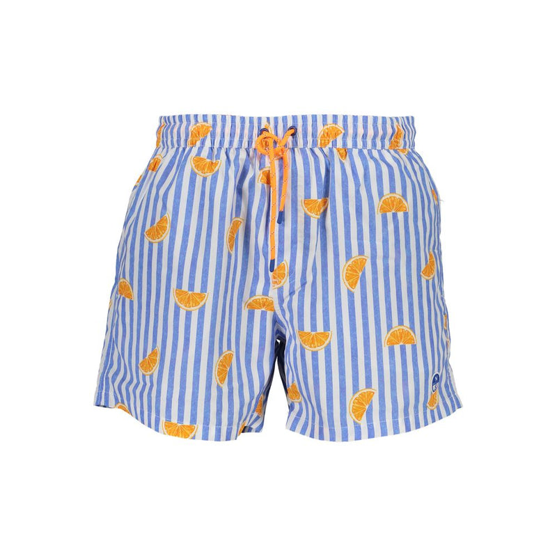 North Sails Blue Polyester Swimwear for Men - Comfort & Style