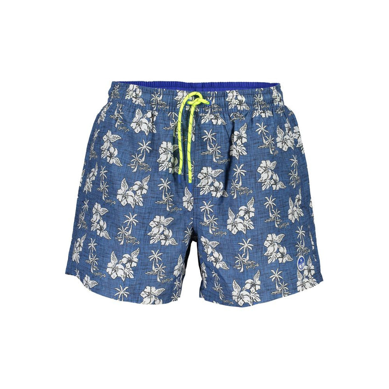 North Sails Blue Polyester Swimwear - Stylish and Comfortable