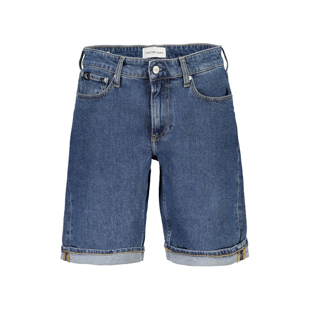 Short en coton bleu Calvin Klein