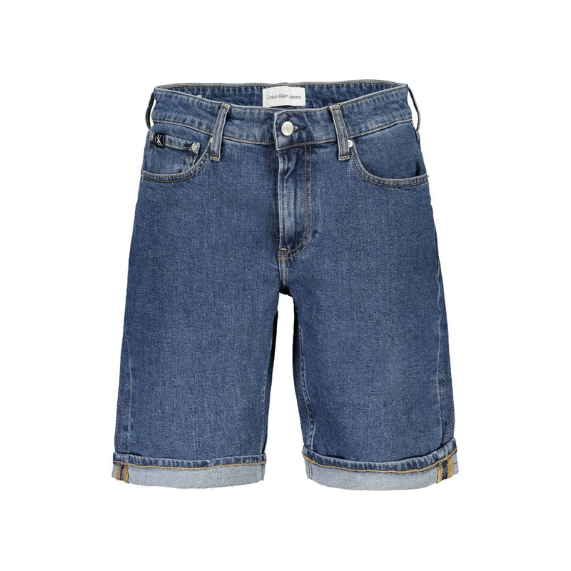 Calvin Klein Blue Cotton Short