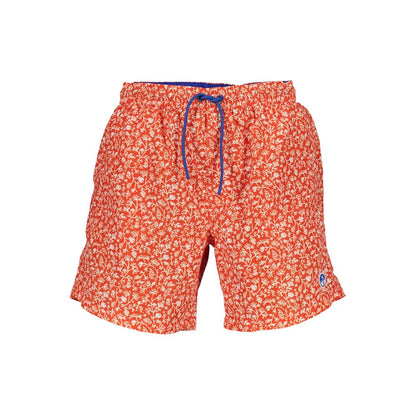 Maillot de bain rouge en polyester North Sails