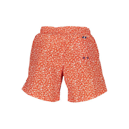 Maillot de bain rouge en polyester North Sails