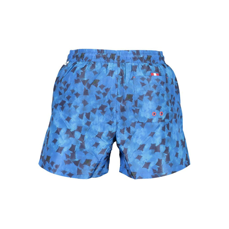 North Sails Blue Polyester Swimwear - Stylish and Functional