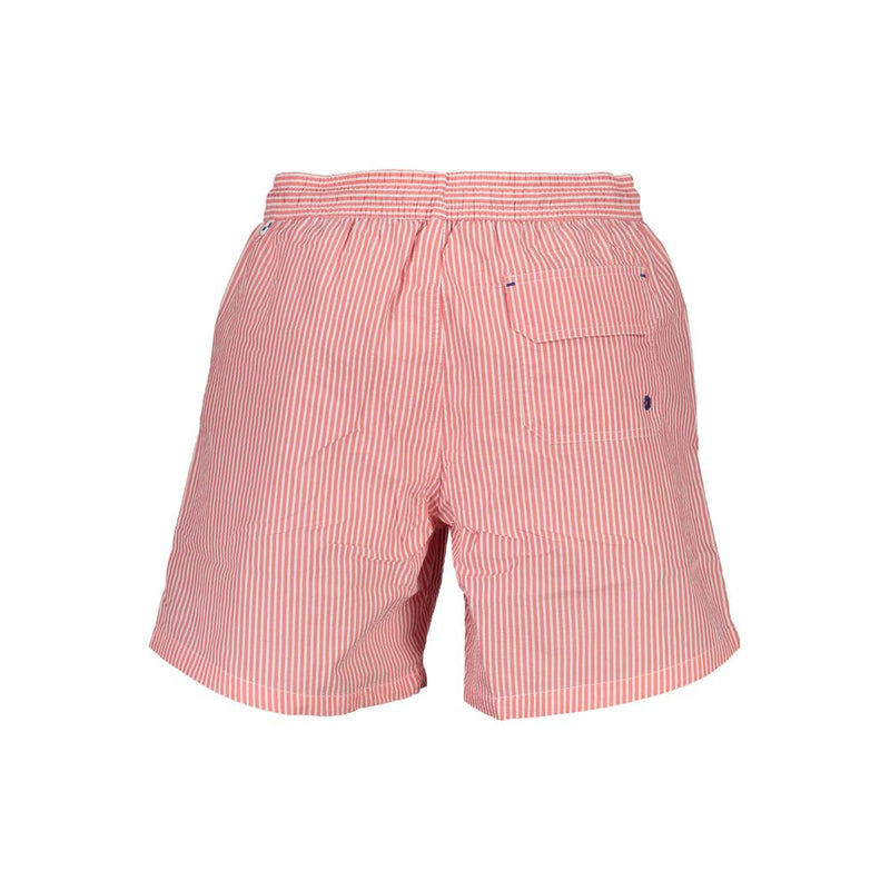 North Sails Pink Cotton Swimwear - Striped Swimming Boxer