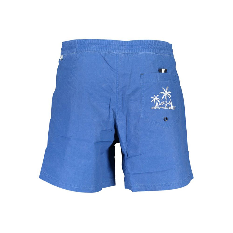 North Sails Blue Polyester Swimwear for Men - Stylish & Functional