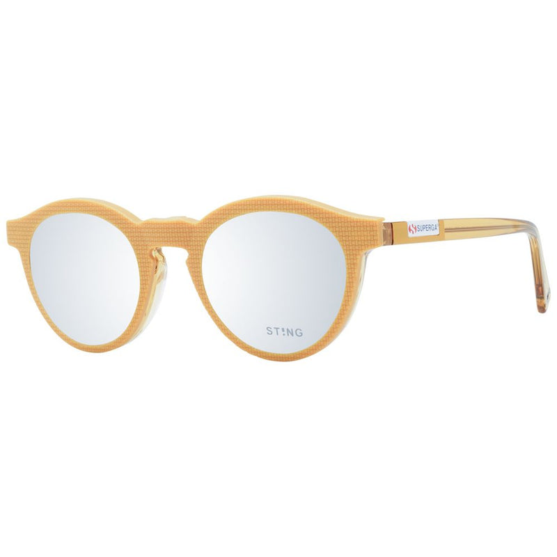 Sting Brown Unisex Glasses Frame - Élégance et Durabilité