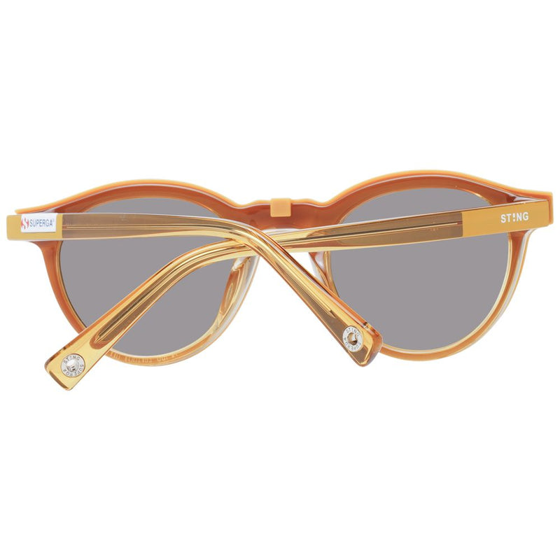 Sting Brown Unisex Glasses Frame - Élégance et Durabilité