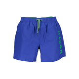 North Sails Blue Cotton Swimwear - Stylish Swim Shorts for Men