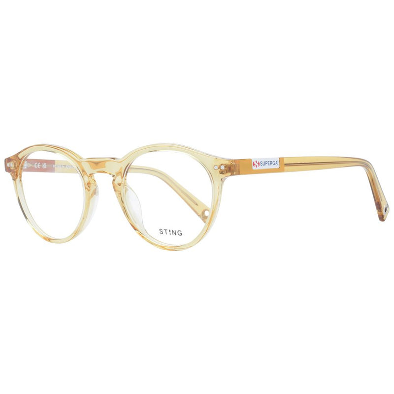 Sting Brown Unisex Glasses Frame - Élégance et Durabilité