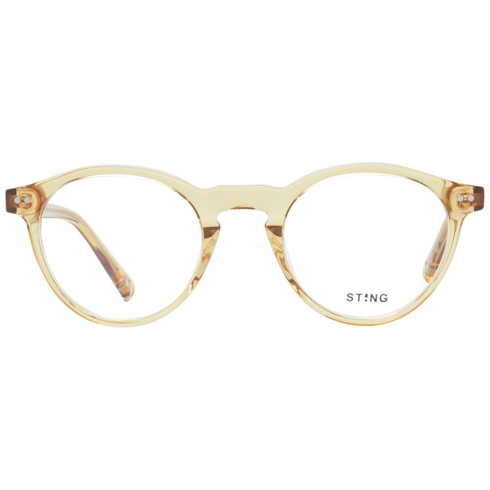 Sting Brown Unisex Glasses Frame - Élégance et Durabilité