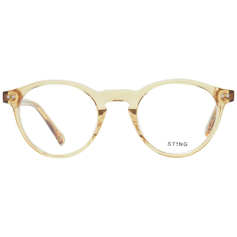 Sting Brown Unisex Glasses Frame - Élégance et Durabilité