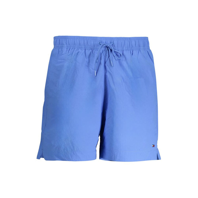 Tommy Hilfiger Blue Polyamide Swimwear - Medium Swimming Boxer