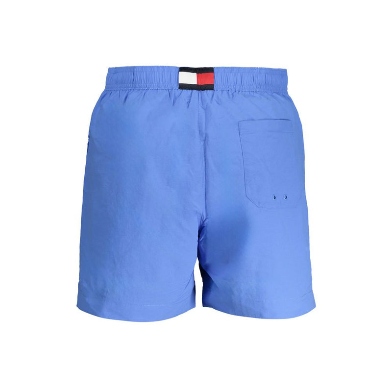 Tommy Hilfiger Blue Polyamide Swimwear - Medium Swimming Boxer