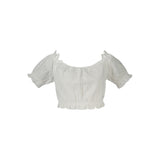 Guess Jeans Chemise Blanche en Coton pour Femmes - Élégante et Polyvalente