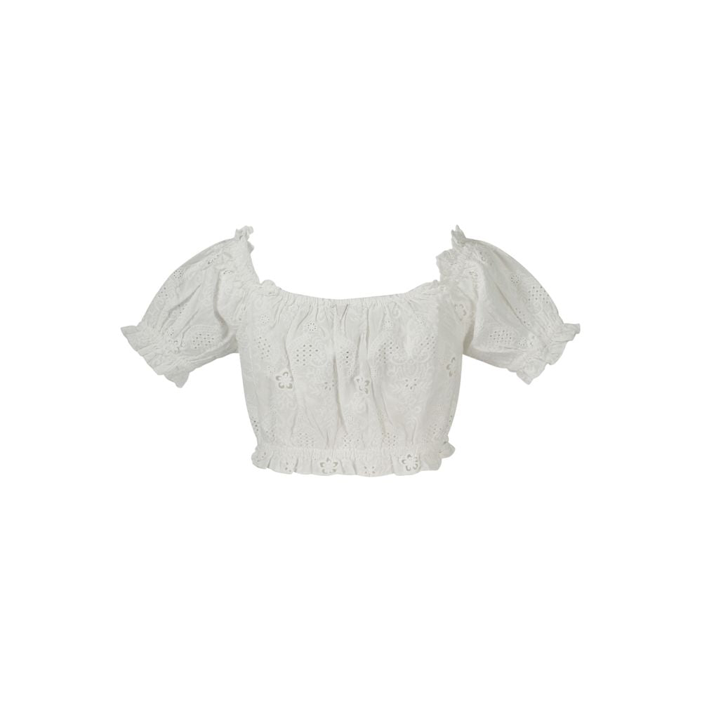 Guess Jeans Chemise Blanche en Coton pour Femmes - Élégante et Polyvalente
