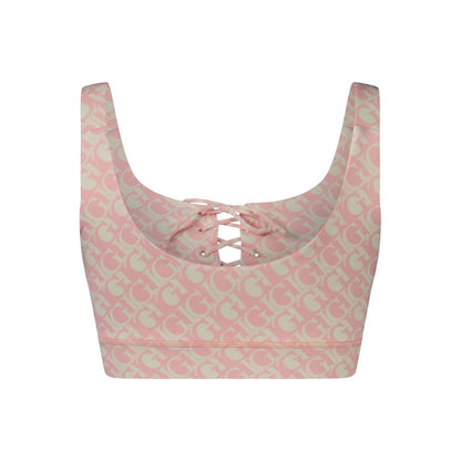 Guess Jeans Pink Polyester Shirt