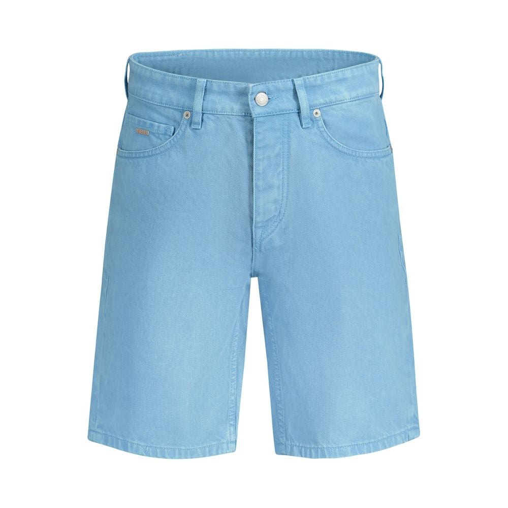 Short en coton bleu Hugo Boss
